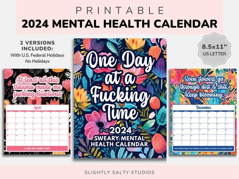 2024 Mental Health Calendar