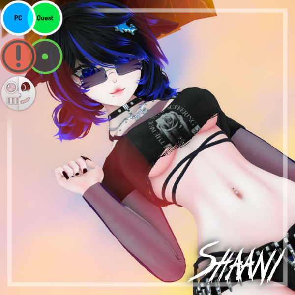 ⟢-[ Shaani | Female | PC/Quest + Opti | VRCFT ]-⟢