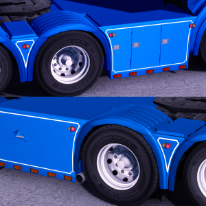 pan amerika side skirts rjl by ets2 mods