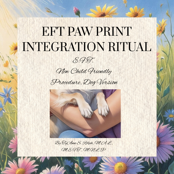 EFT Paw Print Integration Ritual Book Cover