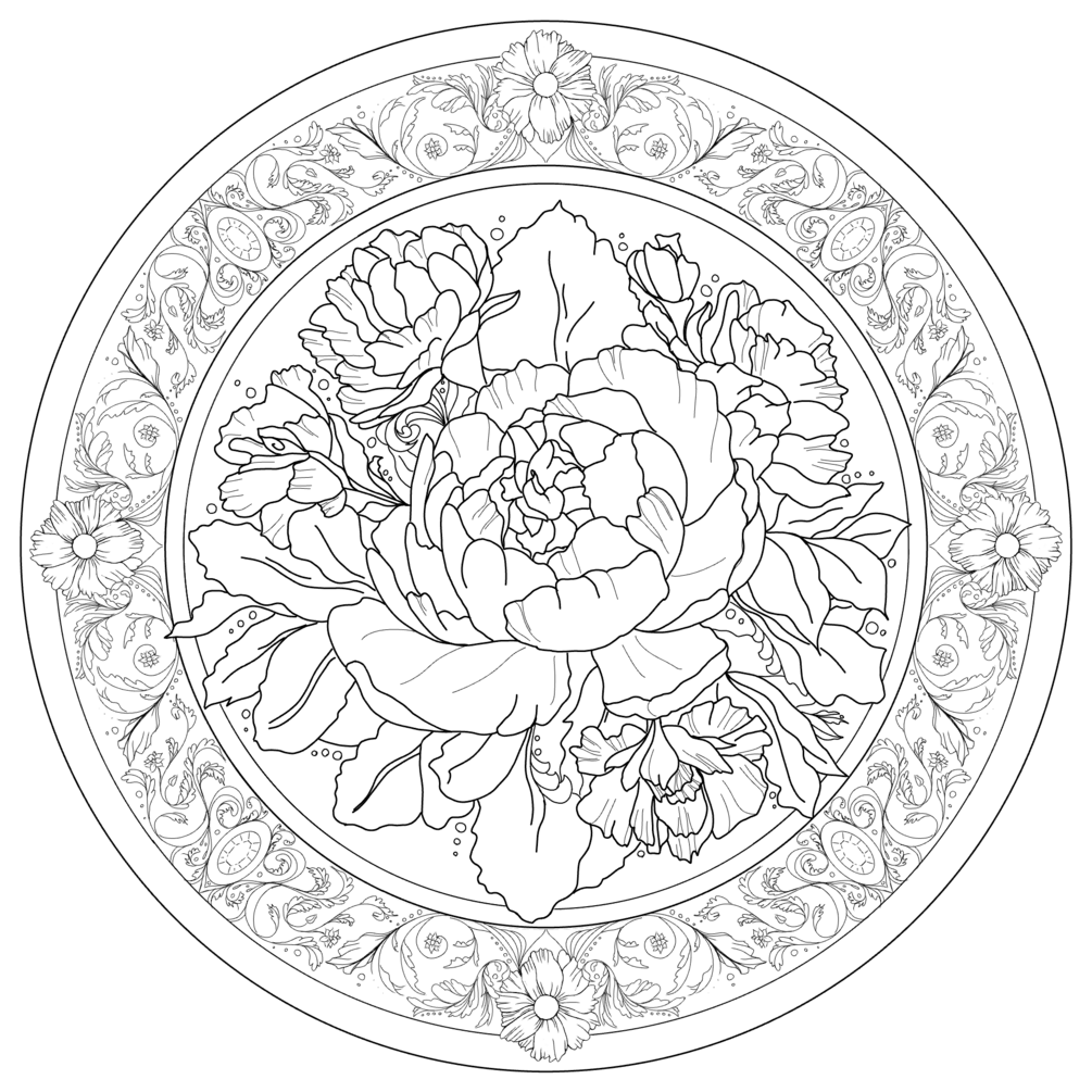 Posh peony