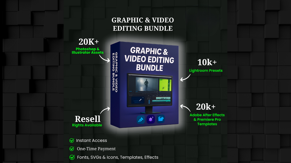 Graphic & Video Editing Assets Bundle