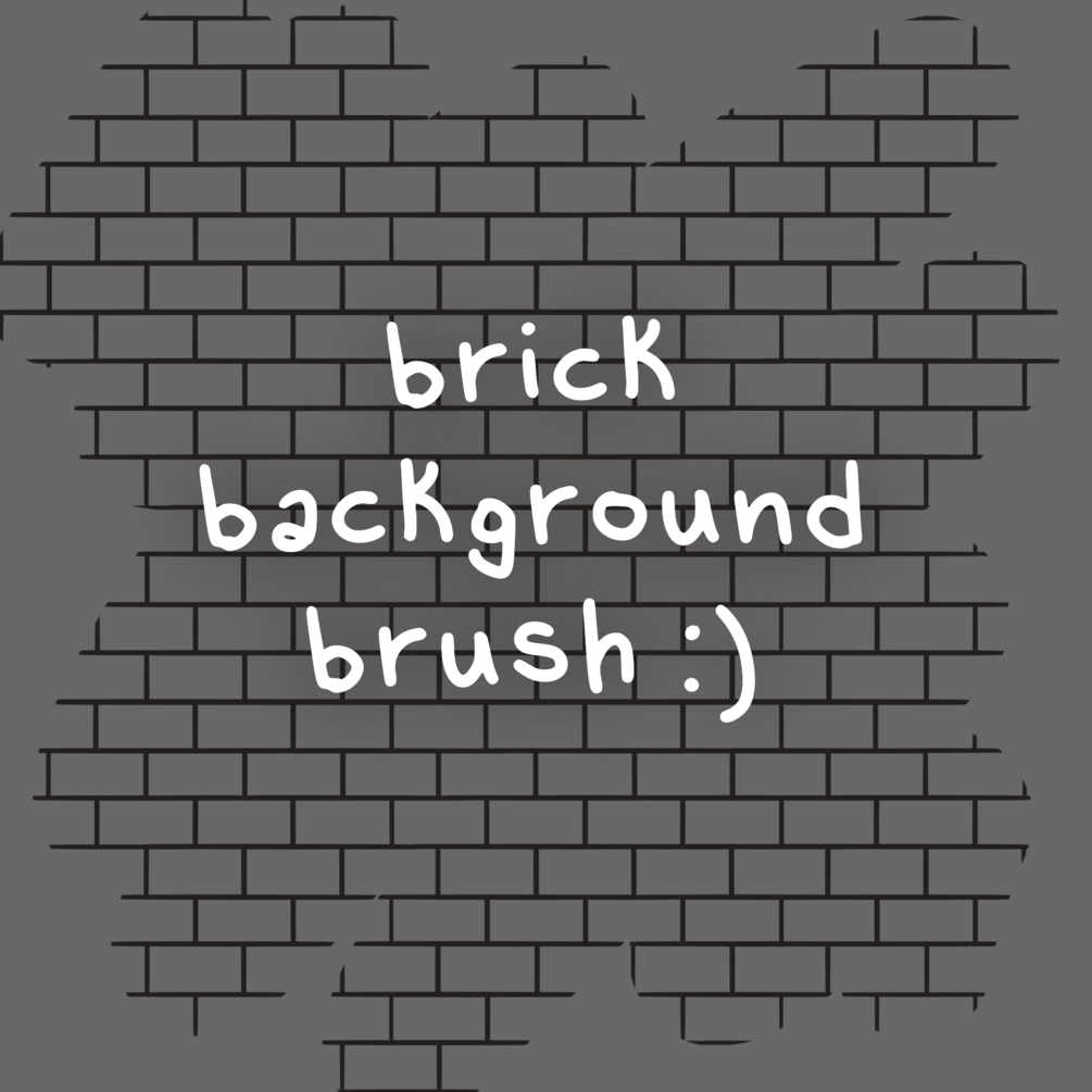 FREE Procreate Brick background brush