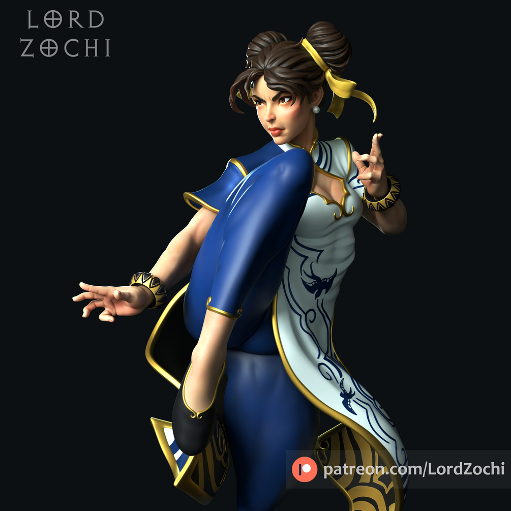 Chun Li SF6 - Fan Art