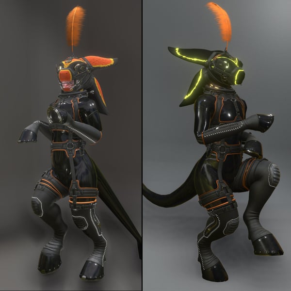 Nexa'Vali Draught Harness & Bridle (Ponyplay) (v3.0 & v4.0)