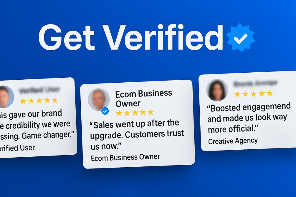 Get Verified: Creator Presence Builder