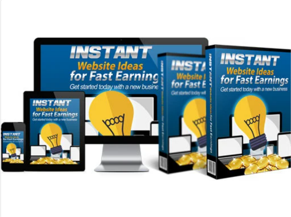 Instant Website Ideas For Fast Earnings