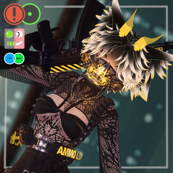 Project: ''JUL1A'' | Female/Femboy | PC + Quest + Opti | VRCFT & VRCFury