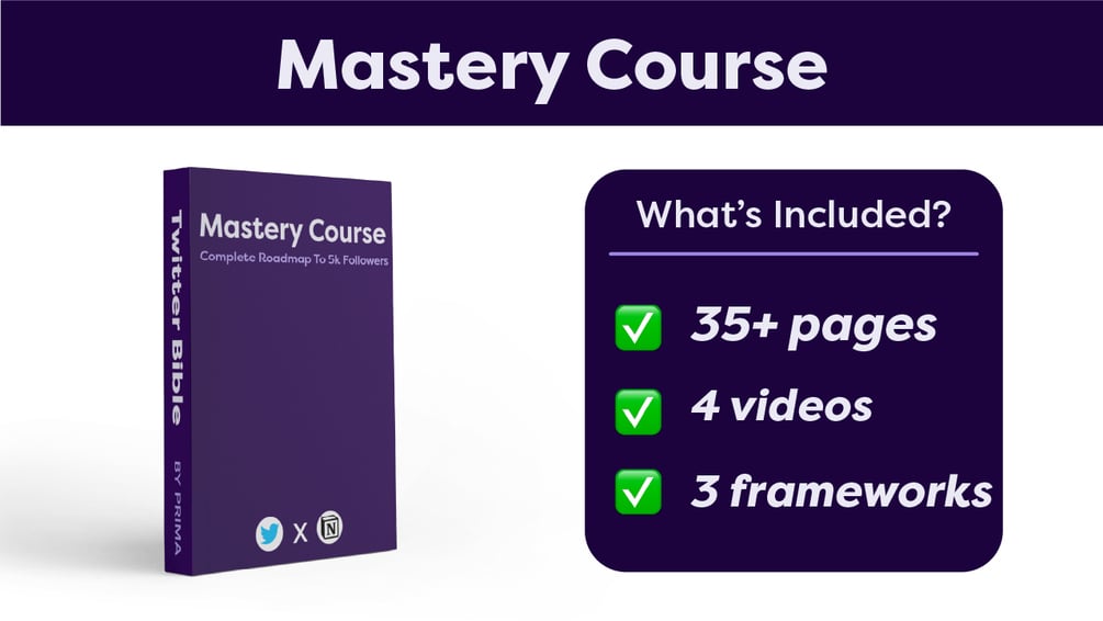 Twitter Growth Mastery System thumbnail