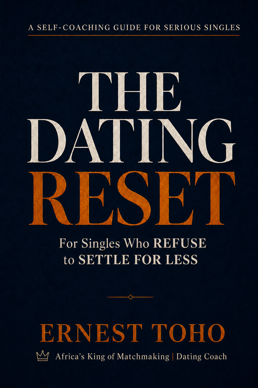 The Dating Reset book cover, by Ernest Toho