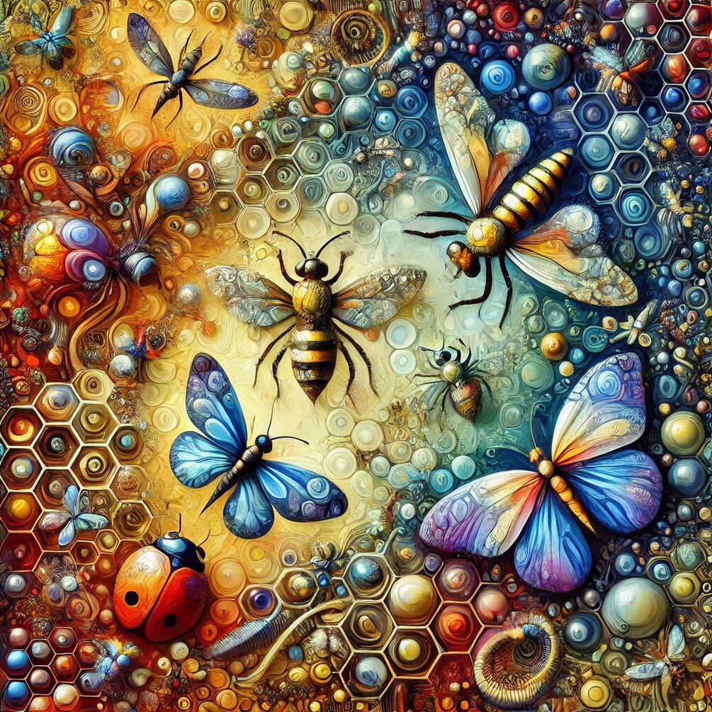 Exploring the Enchanting World of Animals_Insects: A Technicolor ...