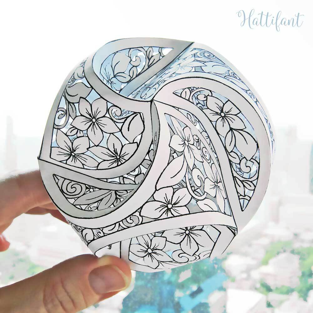 triskele-paper-globe-papercut-no-1-floral-personal-license