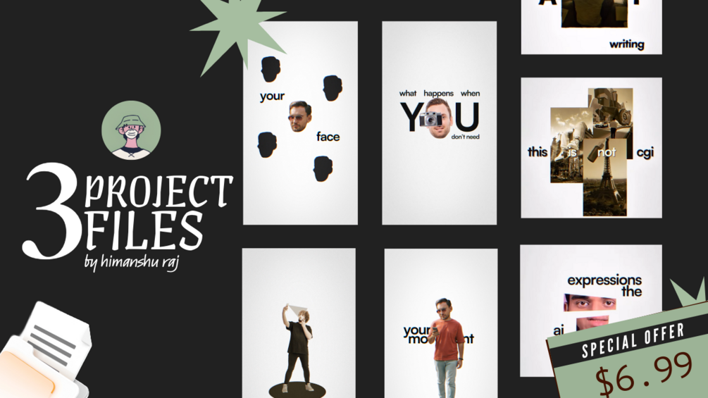 Three project files bundle + a secret gift