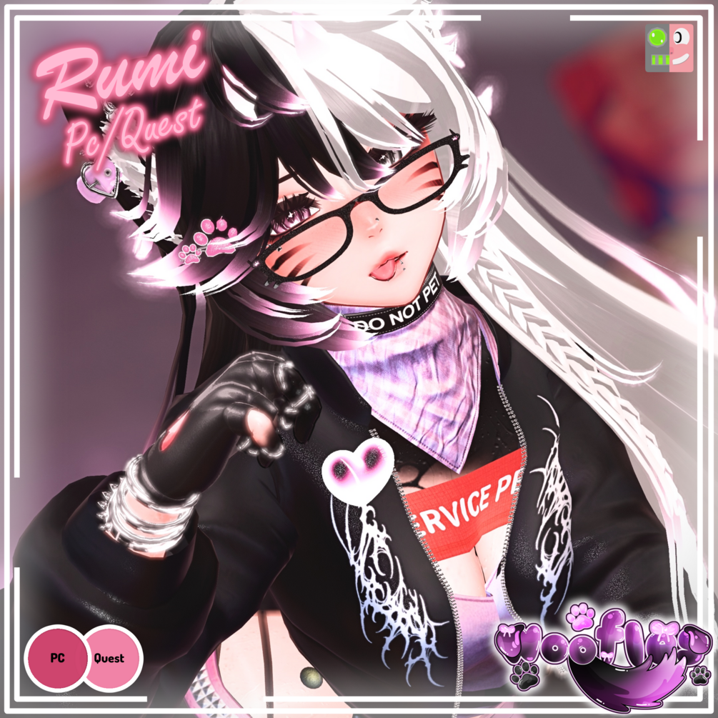 Rumi the Service Animal  ⌜Server Free⌟ PC+Quest+Femboy