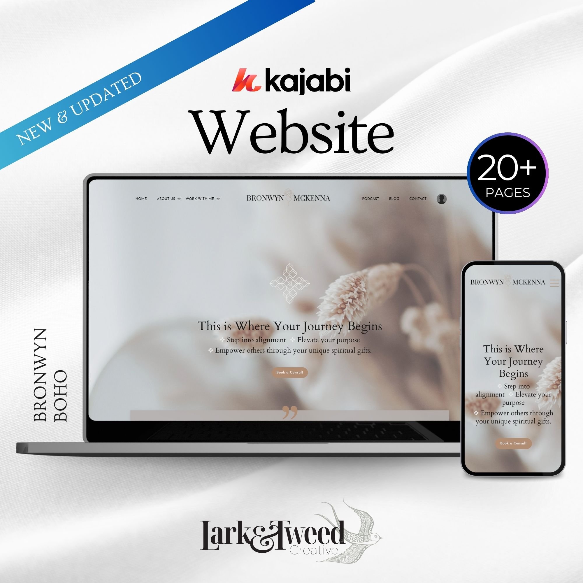 kajabi website theme