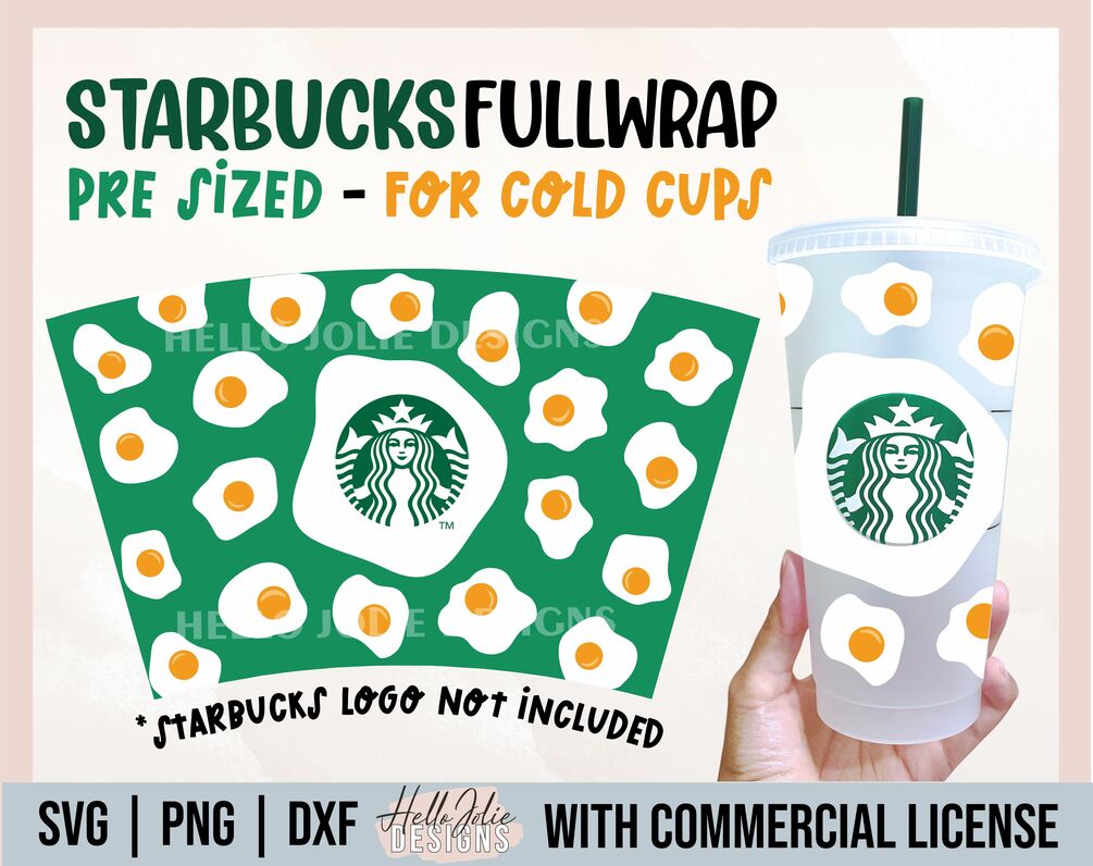 Rainbow Full Wrap Svg Cold Cup Svg SVG for Starbucks Cup 