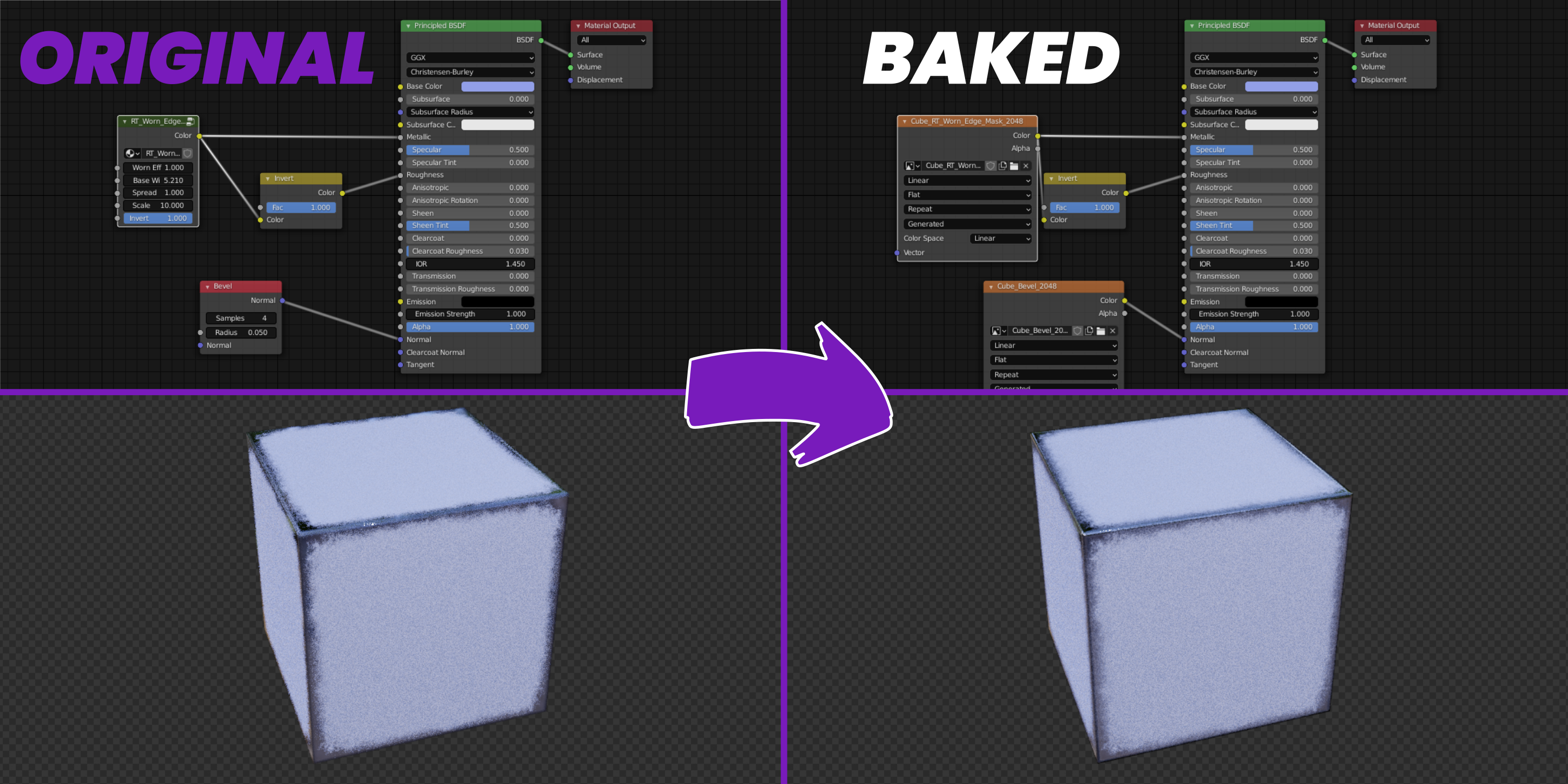 Bake A Node Free Blender Addon