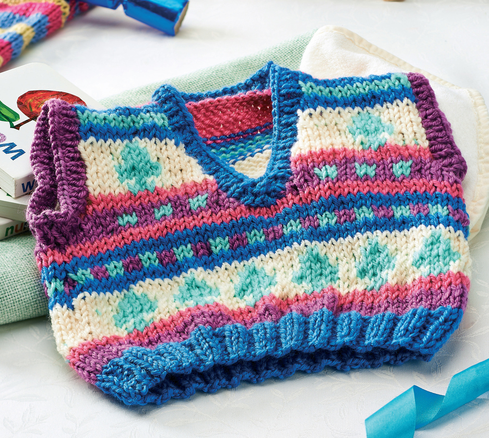Baby Tank Top Knitting Pattern PDF