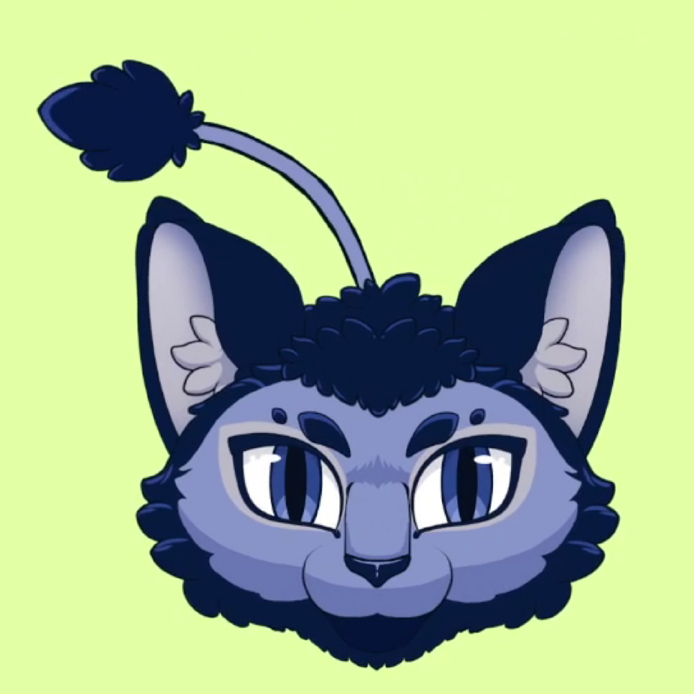 Cat furry live2d face rig