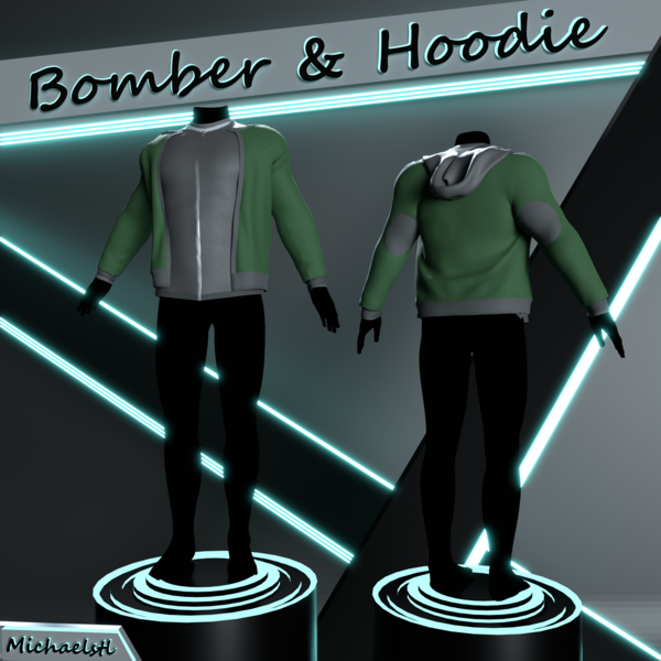 Bomber & Hoodie - Closed