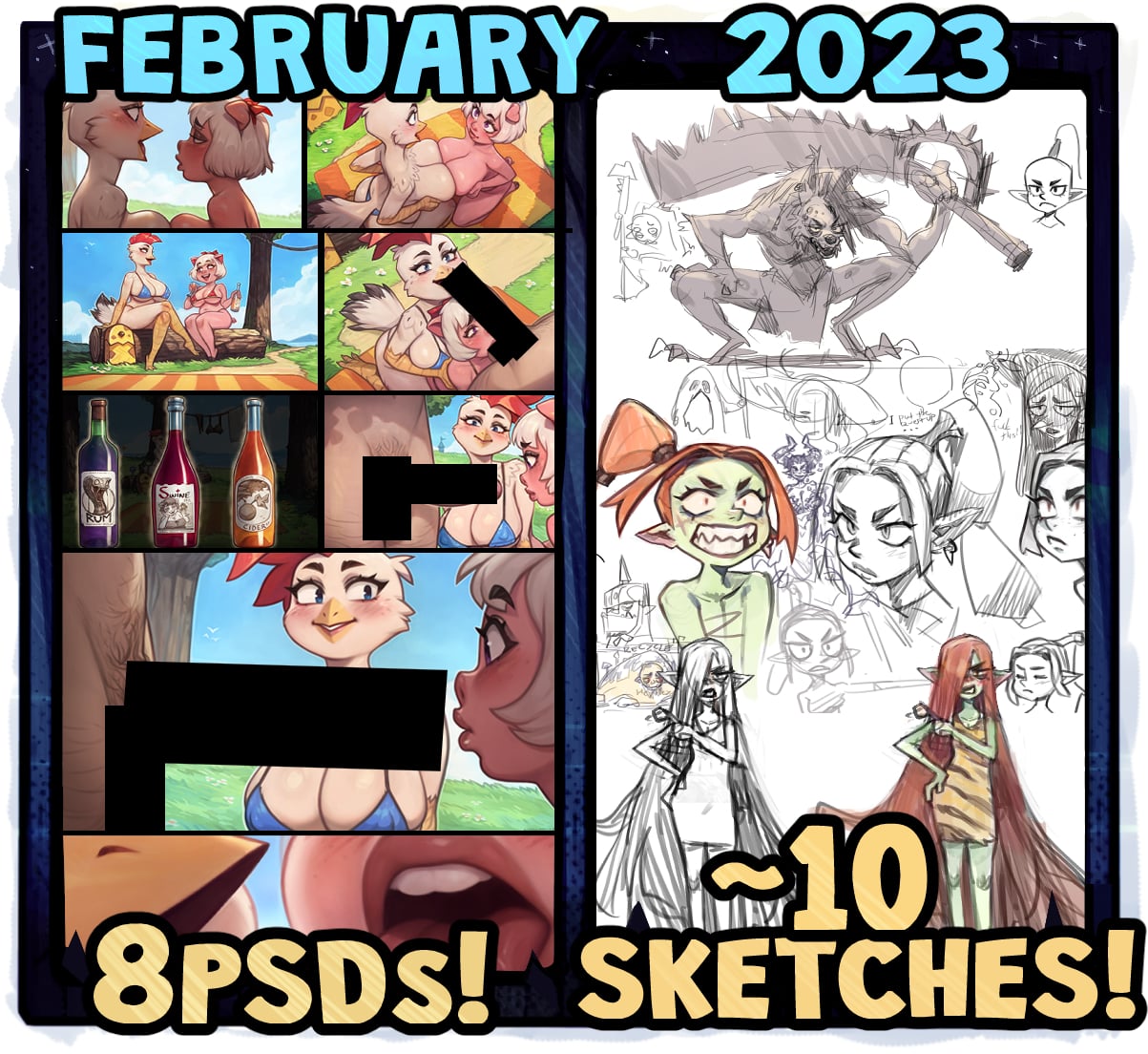 CyanCapsule Patreon Update February 2023