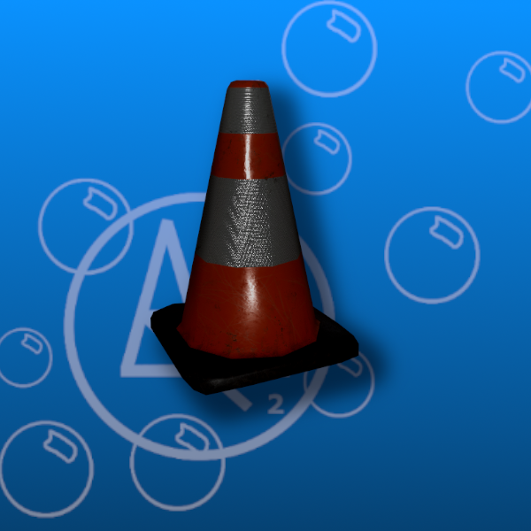 Free Traffic Cone Prefab