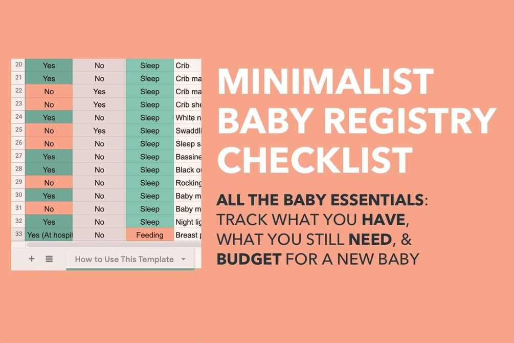 20 Baby Essentials: The No-Nonsense New Parent Checklist