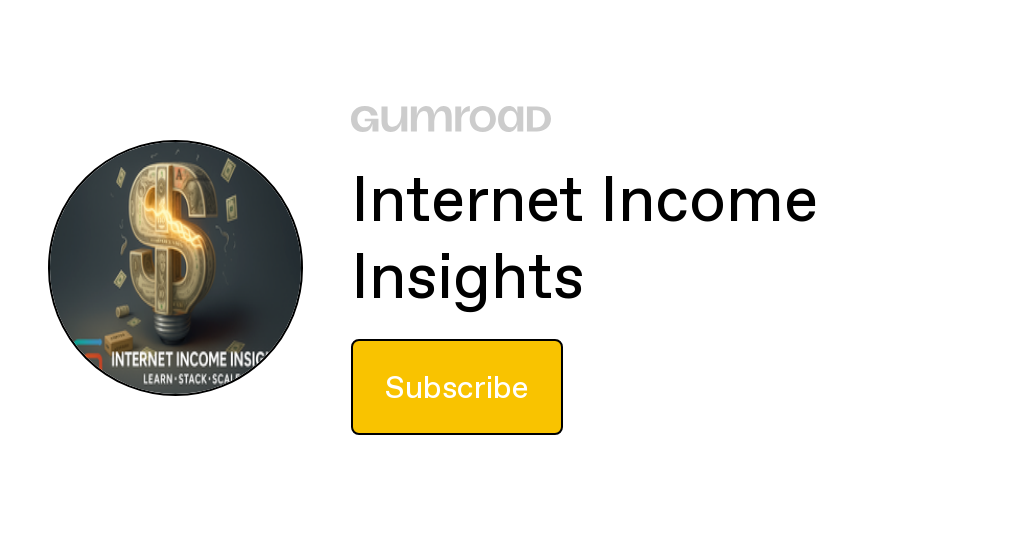 Internet Income Insights