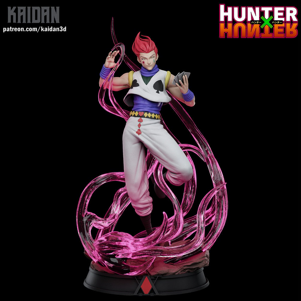 Hisoka Hunter X Hunter - STL Model for Resin Figure 3D Printing - 3D ...