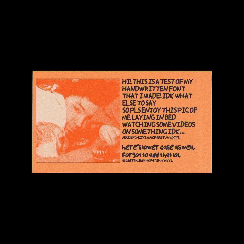 Neverproper font