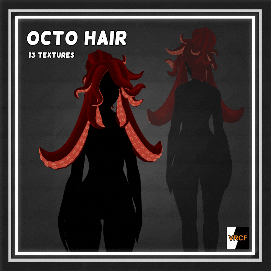 Octo Hair - VRChat Asset
