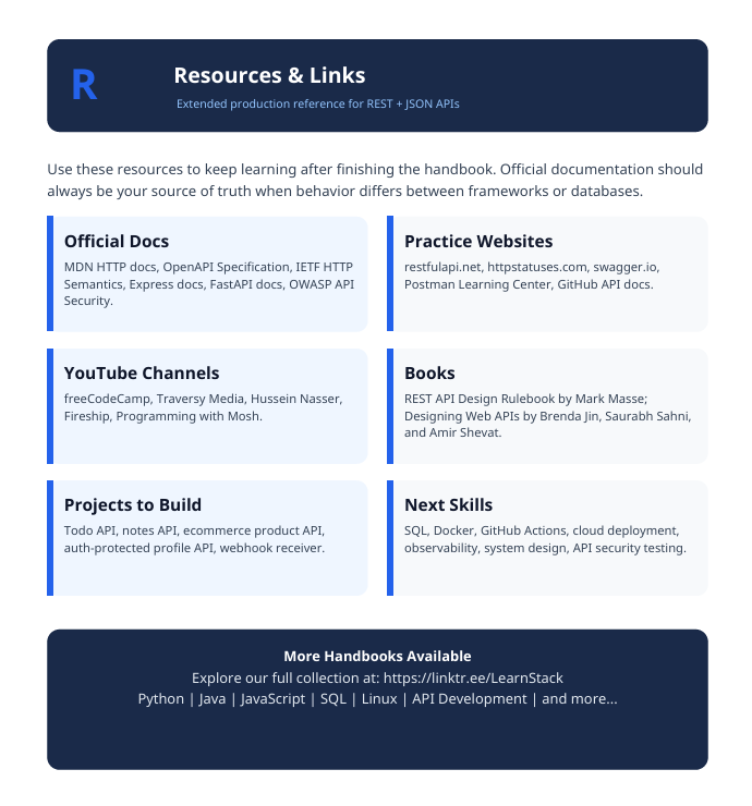 API Development Guide 2026 — REST + JSON Backend Handbook preview image 4