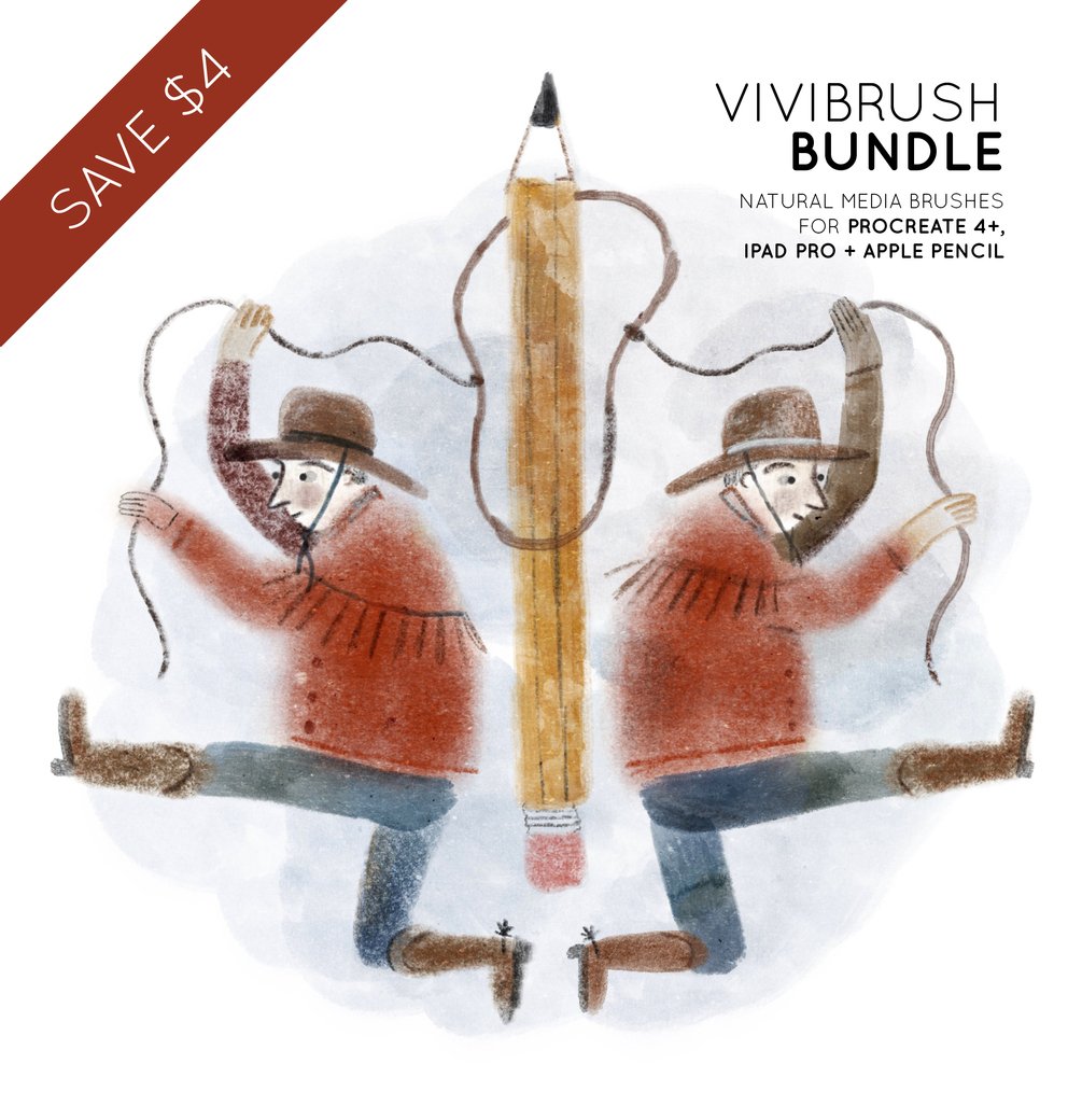 ViviBrush Bundle (I & II) (Save $4!) by ViviBrushes