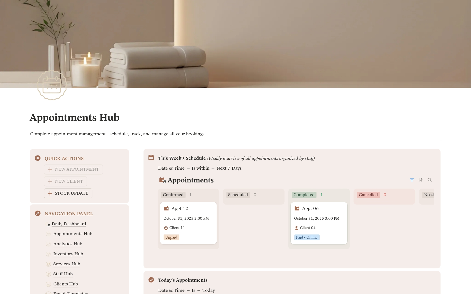 Salon & Spa Business OS - view 3