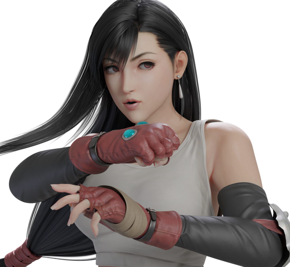 Tifa Lockhart Nsfw Blender 2 8