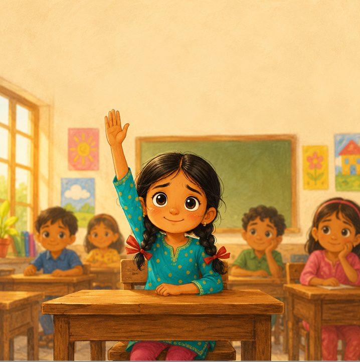 Sonu Raises Her Hand – A Picture Book About Courage and Confidence preview image 8