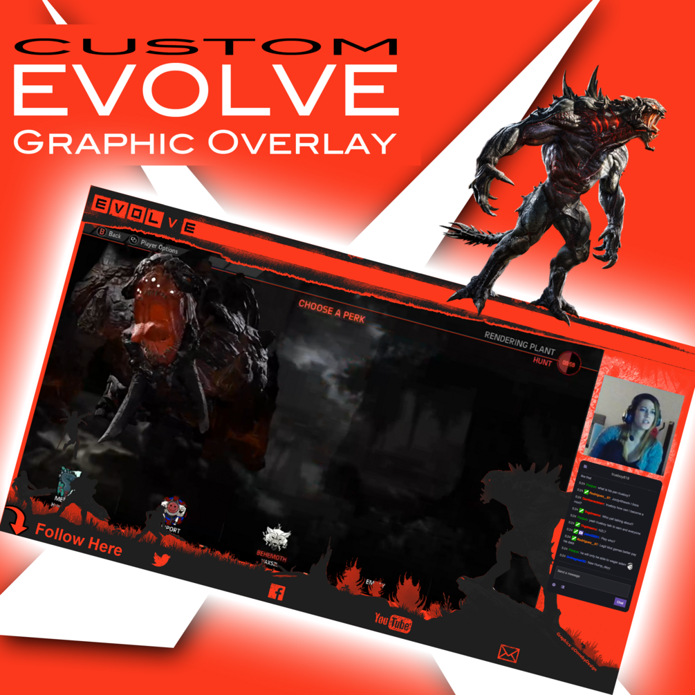 Custom Evolve Graphic Overlay