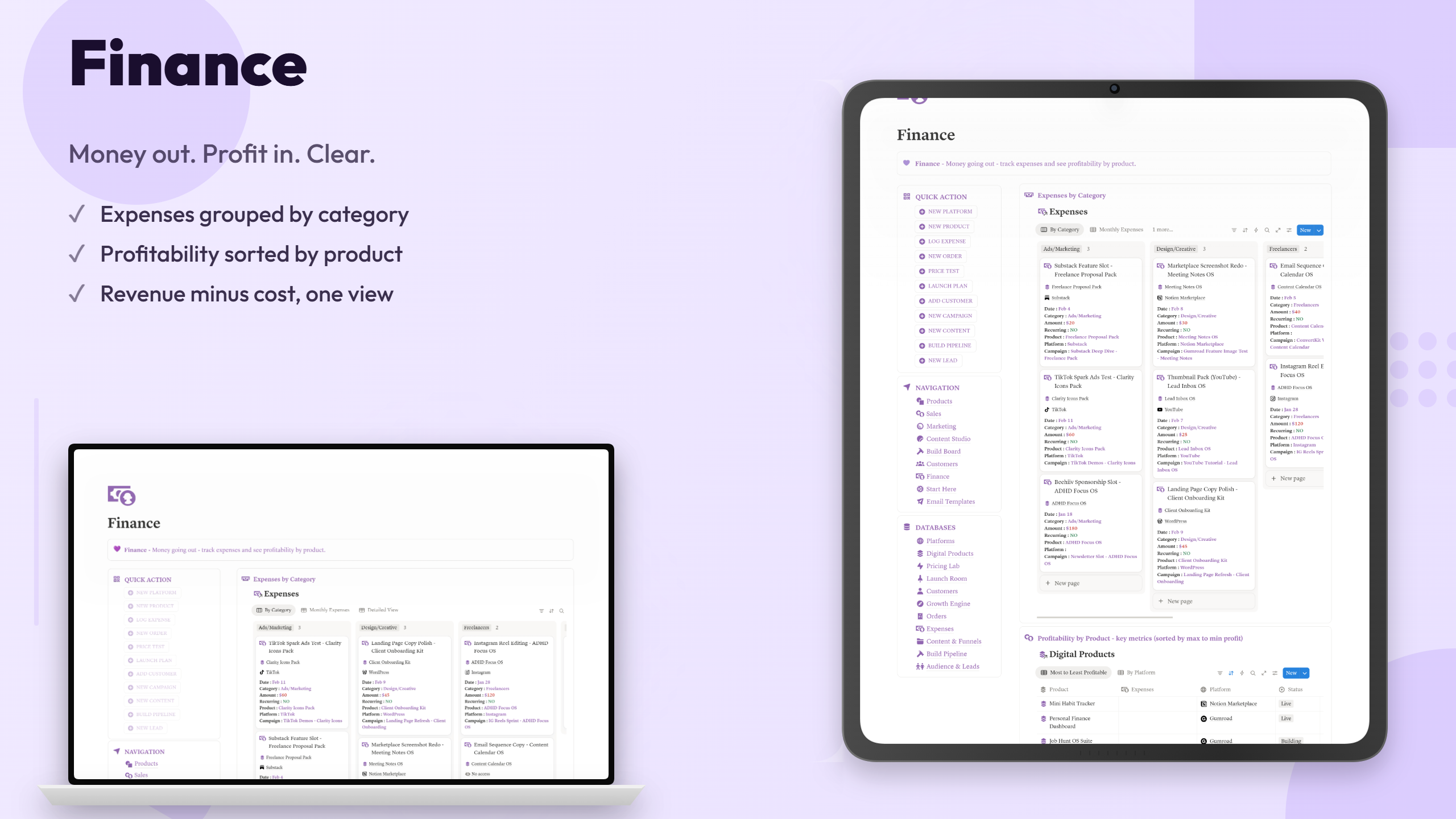 Digital Product Business OS - For Solo Creators - view 4