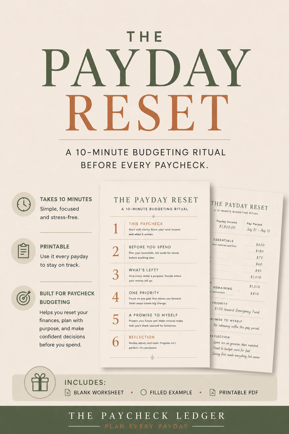 The Payday Reset
