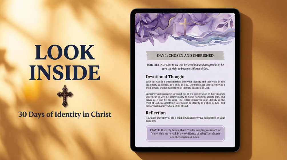 Identity in Christ 30-Day Devotional cover
