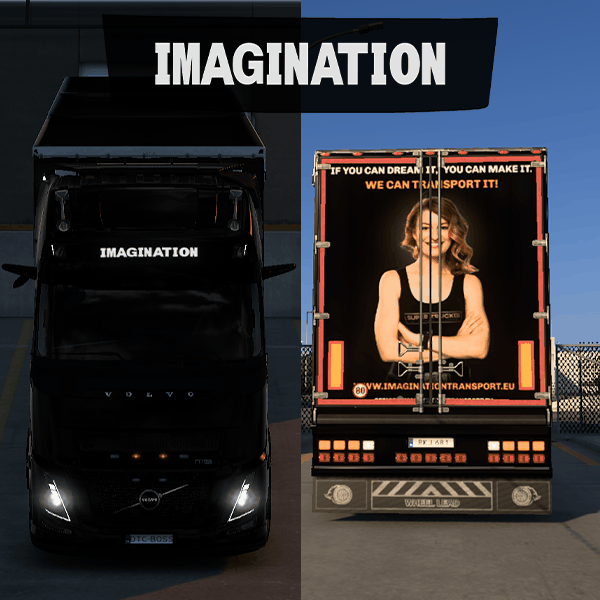 Volvo Aero Imagination Transport(IWONA BLECHARCZYK) |ETS2 by DTC Trucking [DTC STORE]