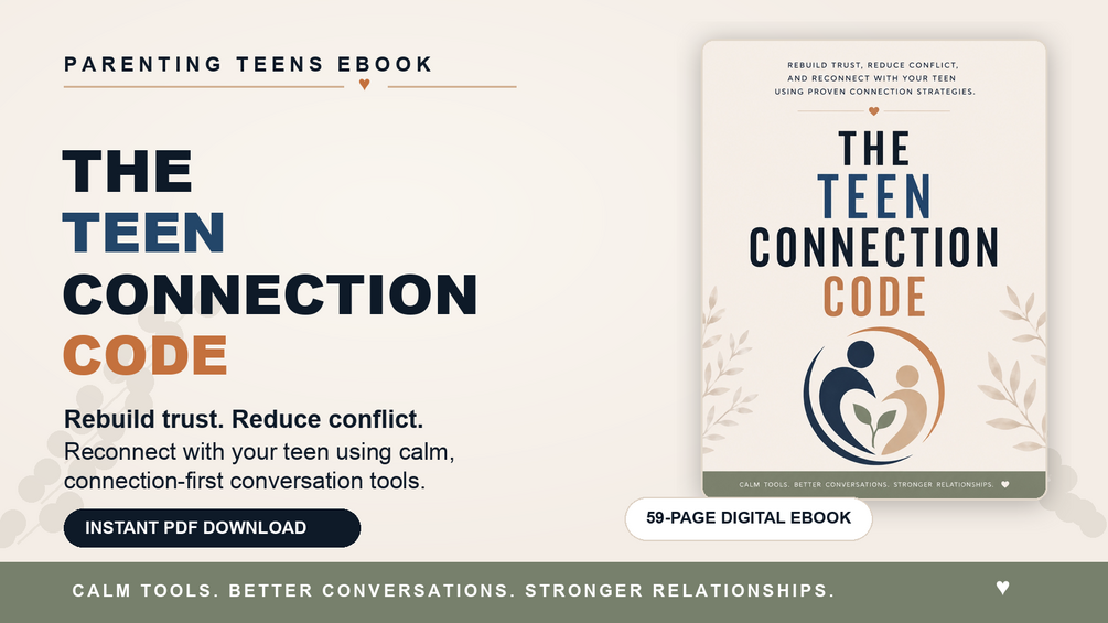 The Teen Connection Code Ebook Cover