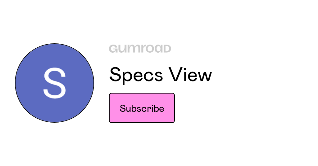 Specs View