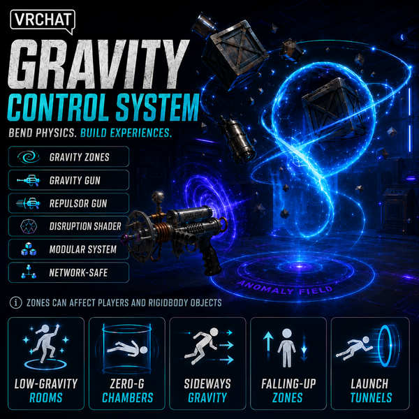 VRChat Gravity Control System preview