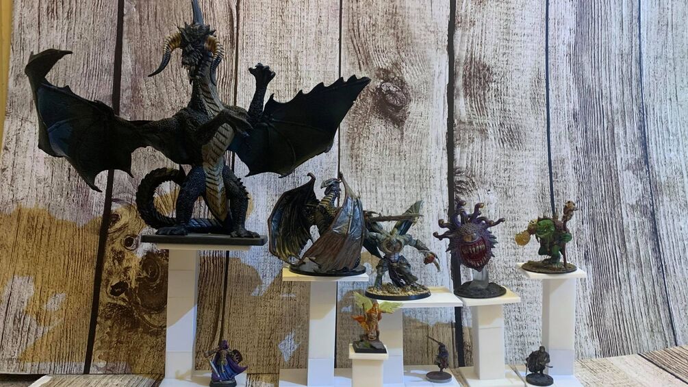 3D printable flight stands for D&D