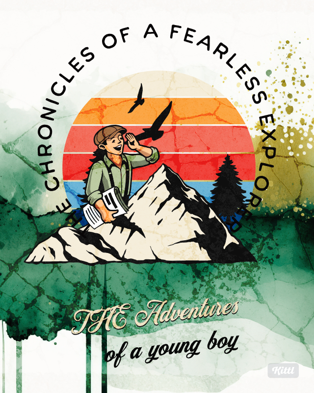 "The Chronicles of a Fearless Explorer The Adventures of a Young Boy."