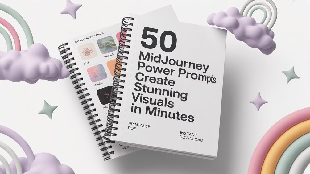 50 Midjourney Power Prompts Preview