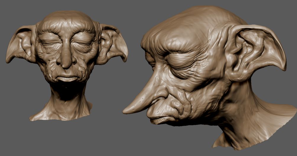 Dobby - Harry Potter - ZBrushCentral