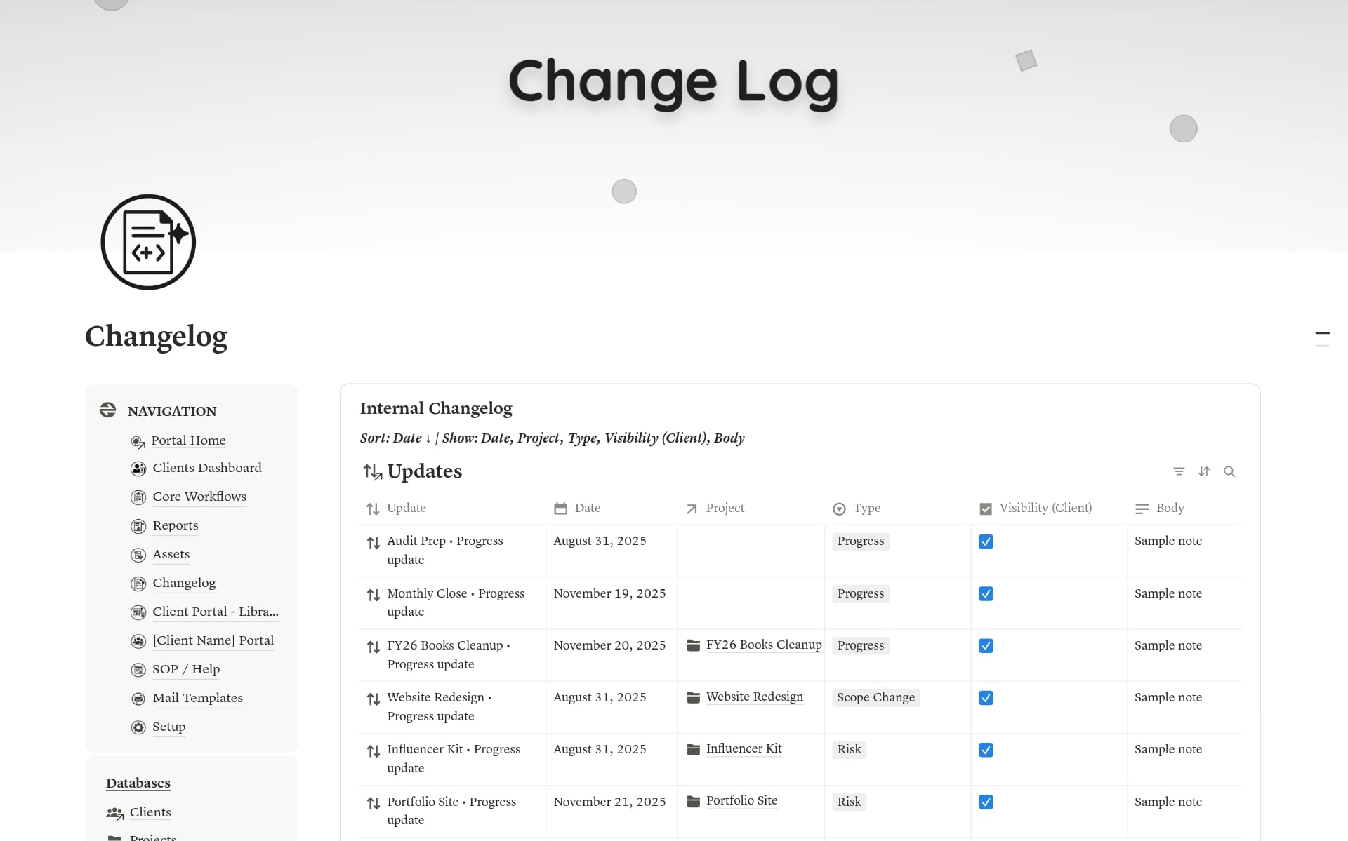 Agency Operations OS: Manage Clients, Projects & SLAs in One System - view 2