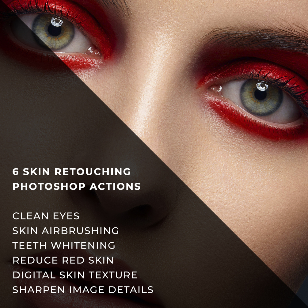 6 Skin Retouching Photoshop Actions